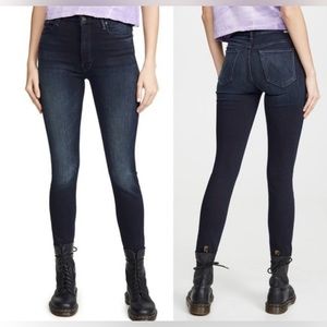 Mother High Waisted Looker‎ Ankle Fray in Last Call - Size 27